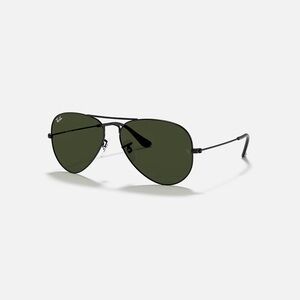 RAY-BAN Aviator Classic Black Metal RB3025 Sunglasses